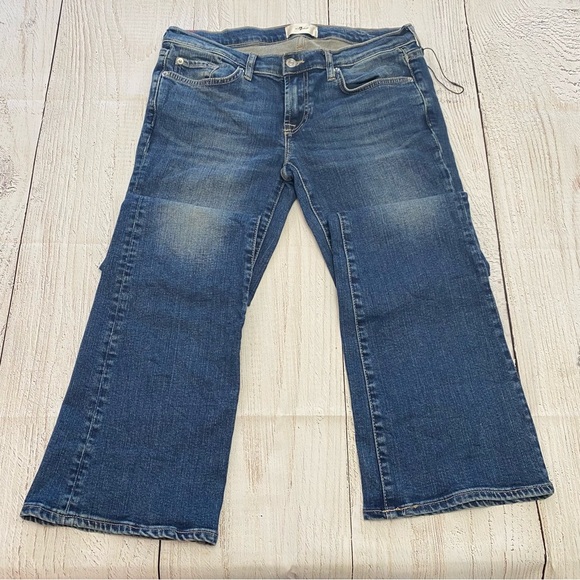 7 For All Mankind Dark Blue Denim Jeans size 30 - Picture 1 of 10